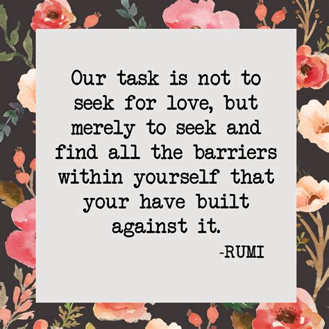 Rumi Quote Rumi Quotes Mindfulness Dbt