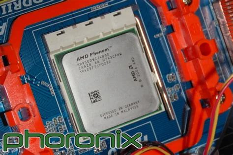 Amd Phenom 9500 Linux Performance Spider Platform Review Phoronix