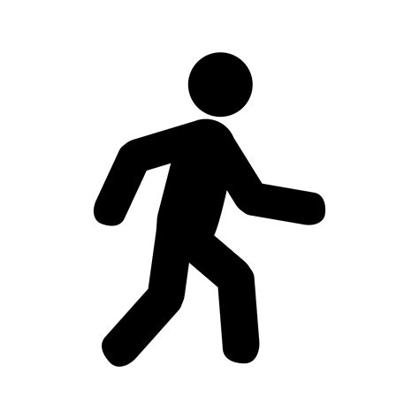 Walk Symbol Vector Art Icons And Graphics For Free Download