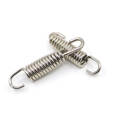 Large Tension Stainless Steel Double Hook Spring Metal Tension Coil