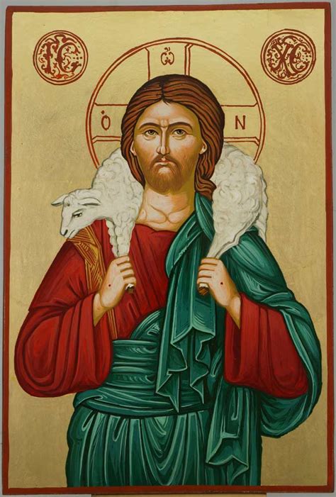 Jesus The Good Shepherd Orthodox Icon Blessedmart