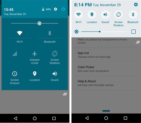 6 Android Apps To Customize Notification Center And Status Bar Beebom