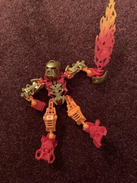Lego Bionicle Stars 7116 Tahu 7116 Gold Pieces Included Kenkyoujp