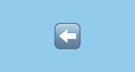 🔙 Back Arrow Emoji On Apple Ios 51