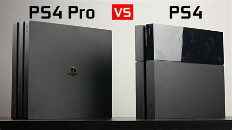 Playstation 4 Pro Vs Playstaion 4 Youtube