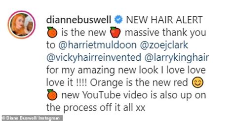 Orange Is The New Red Strictlys Dianne Buswell Unveils Her Stunning