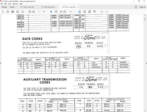 60s Ford Truck Vin Decode Help Please Page 2 Ford Truck