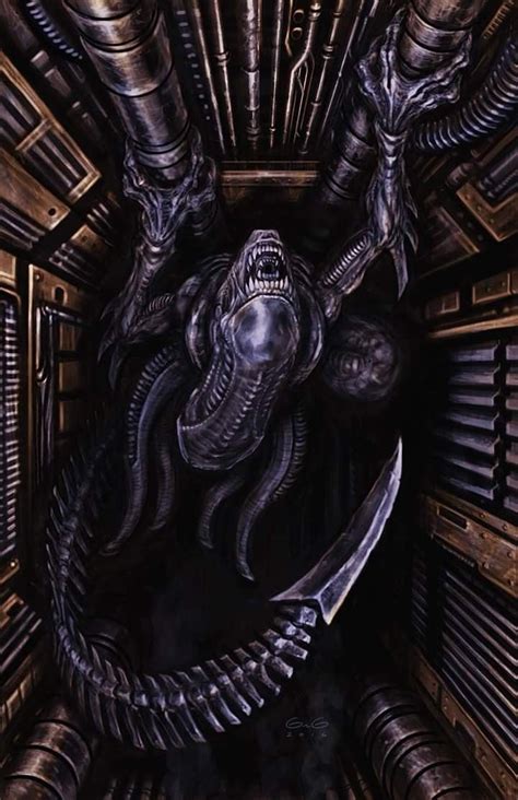 Alien Vs Predator Arte Sci Fi Sci Fi Art Alien Film Alien From