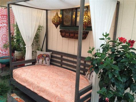 Diy Outdoor Daybed With Canopy Marva Ramey