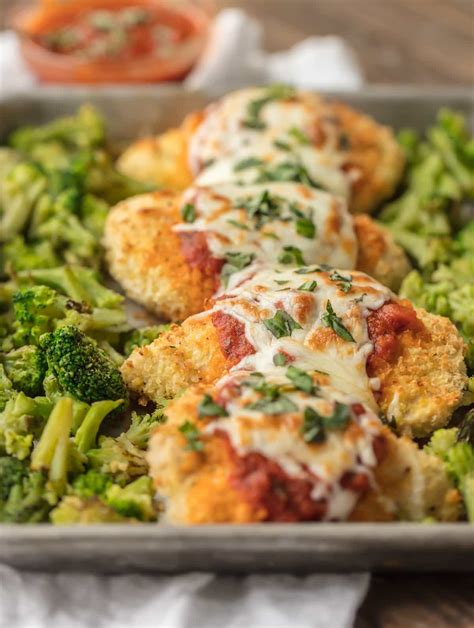 Too much sauce can make the chicken soggy so we only use a. Baked Chicken Parmesan Recipe - Easy Chicken Parmesan (VIDEO!!)