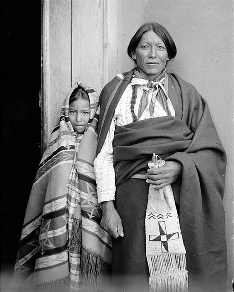 Jicarilla Apache Woman And Child 1880s