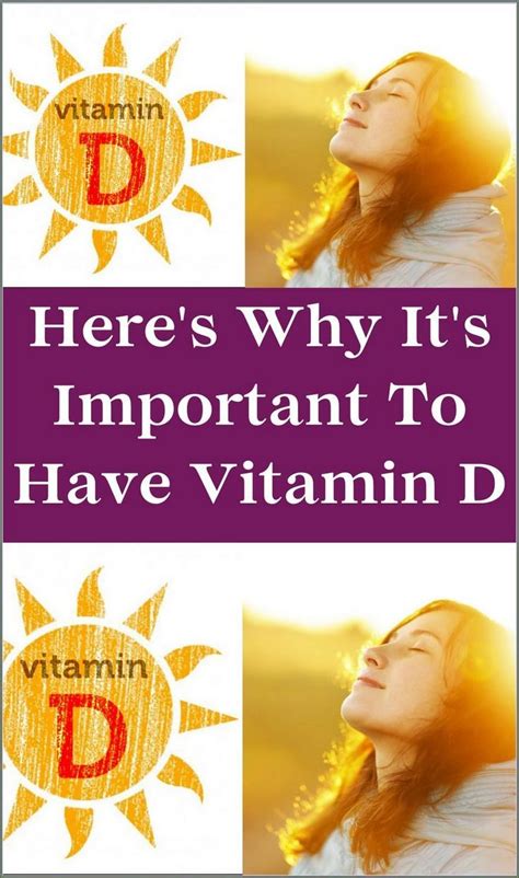 Here S Why Your Body Needs More Vitamin D The Sunshine Vitamin Artofit