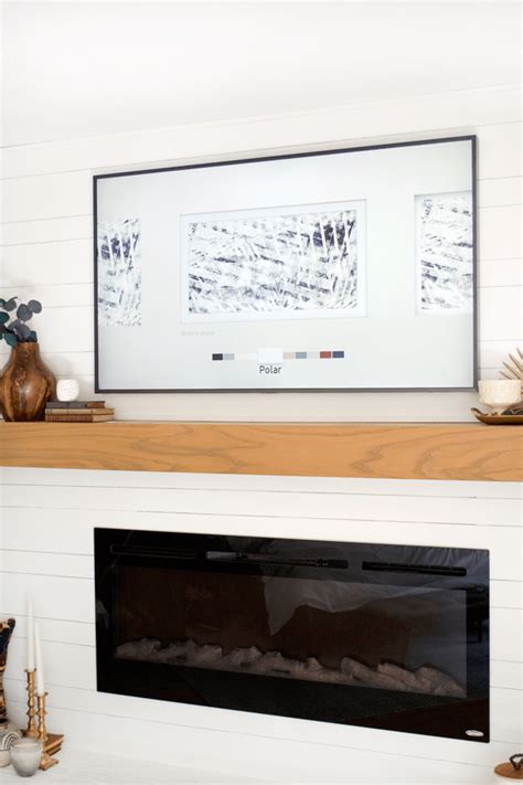 Stylishly Blending Your Tv Into Your Decor Brepurposed