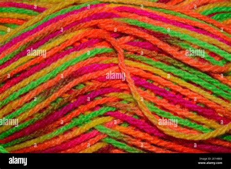 Different Colored Colorful Wool Stock Photo Alamy