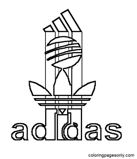 Kostenlose Adidas Logo Malvorlagen Kostenlose Malvorlagen Zum Ausdrucken