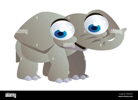 funny elephant cartoon stock vector image and art alamy