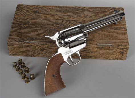 Stunt Prop Gun Revolver Used In Western Films Movies Wblanks
