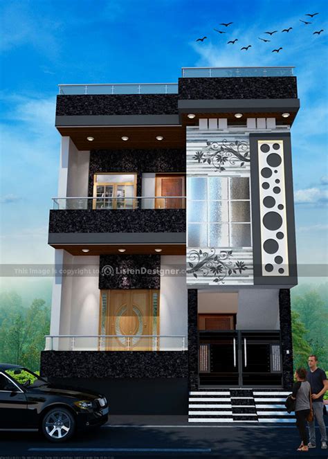 Modern House Front Design Indian Style Single Floor Simple Single