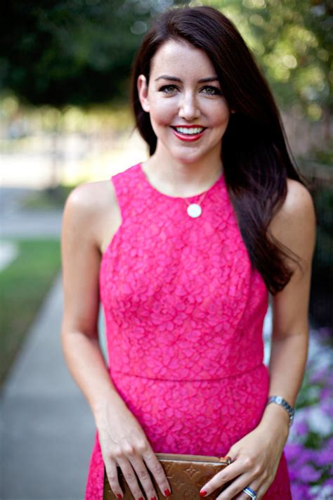 Pink Lace Dress