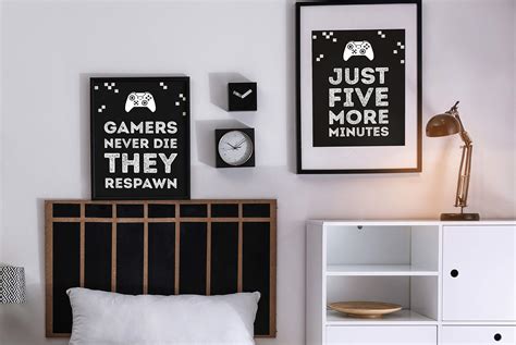 Gaming Posters For Gamer Room Decor By Haus And Hues Xbox Game