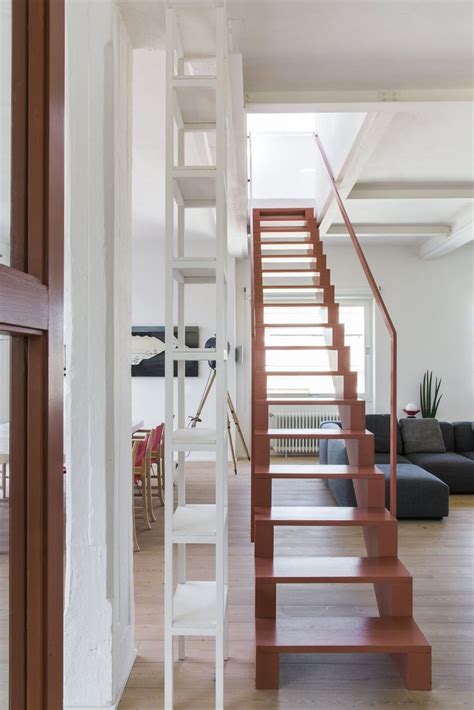 A Pink Staircase Dominates The Revival Of This Roman Apartment