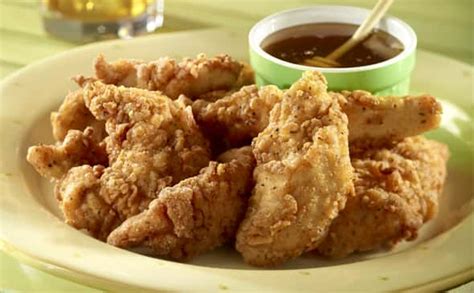 Spicy Chicken Tenders With Honey Shore Lunch