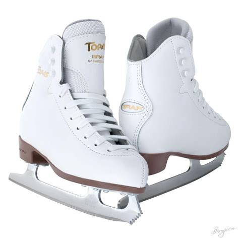 Коньки фигурные Graf Topas Wht M-IV blades купить в Минске. Низкие цены ...
