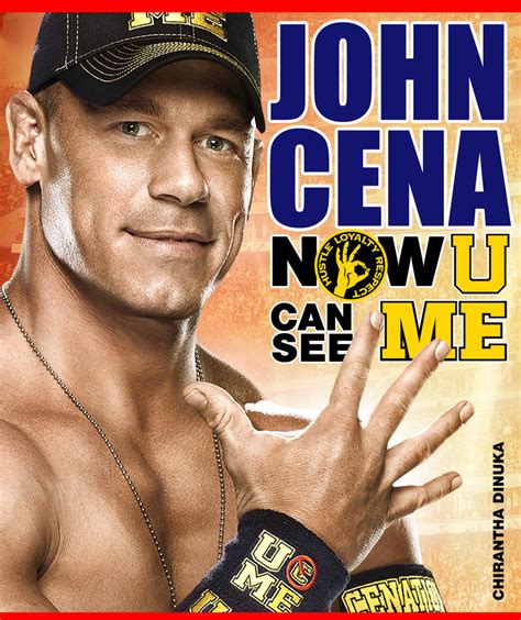 John Cena Now U Can C Me Book Cover By Chirantha On Deviantart