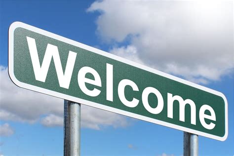 Welcome - Highway sign image