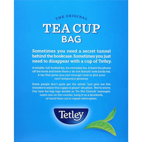 Tetley Tea Bags 100 Pack 200g Woolworths