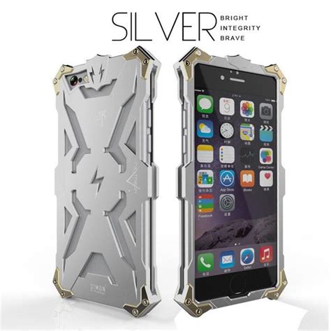 Luxury Simon Waterproof Shockproof Screw Metal Case For Iphone 6 6s
