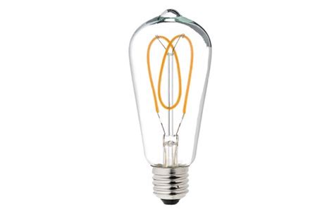 Flexible Filament Led Bulb St18 Carbon Filament Style Bulb Dimmable