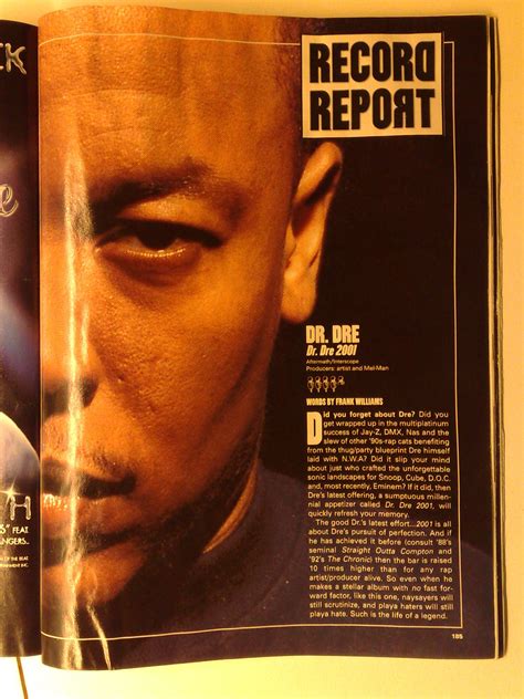 209 dr dre chronic 2001 review in the source january 2000… flickr