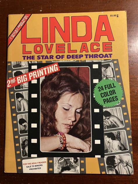 MATURE Linda Lovelace The Star Of Deep Throat A Scandia Etsy
