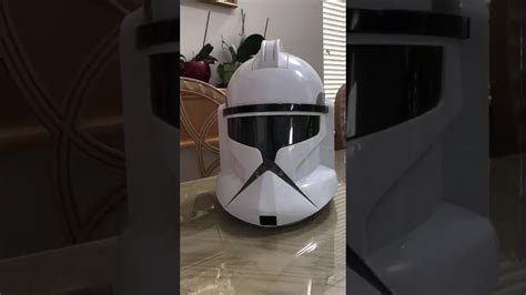 Hasbro Clone Trooper Helmet Conversion Youtube