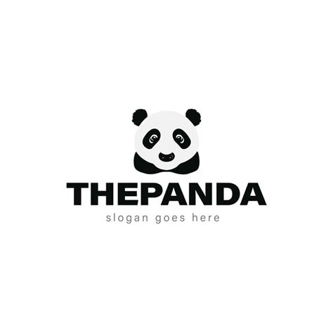 Premium Vector Panda Vector Logo Design