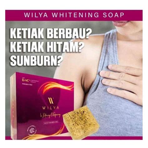 Wilya Whitening Soap Sabun Hilang Daki Shopee Malaysia