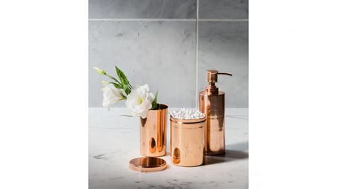 A wide variety of copper bathroom accessories options are available to you, such as project solution capability, design style. Buy Linen House Copper Bathroom Accessories | Domayne AU