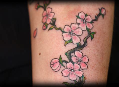 Ink Tattoo Cherry Blossom Tattoo