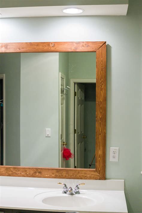 Timber Framed Bathroom Mirrors Everything Bathroom