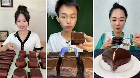 ASMR Chocolate Lava Mukbang Kwai Eating Show Dessert Mukbang YouTube