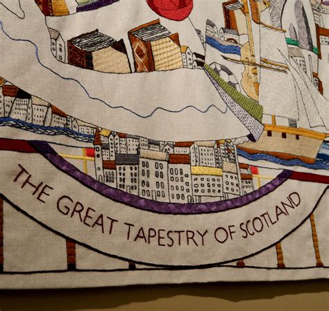 New Great Tapestry Of Scotland Panel Unveiled Scottish Rural Network