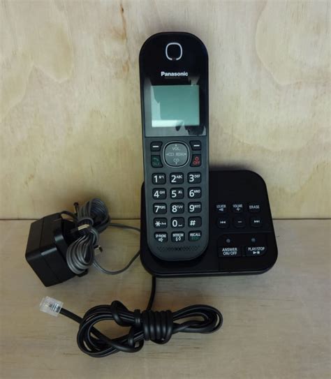 Panasonic Kx Tgc420eb Single Dect Digital Cordless Phone Ub Ebay