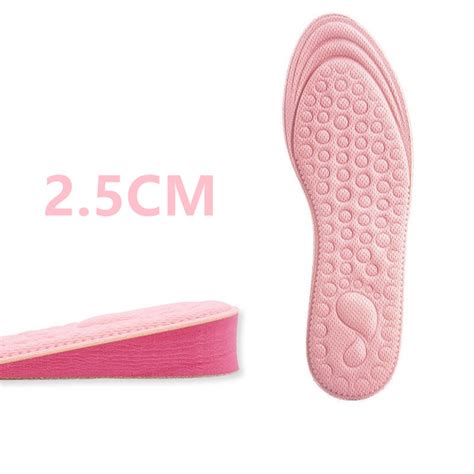 Shoe Insoles Breathable Half Insole Heighten Heel Insert Sports Shoes