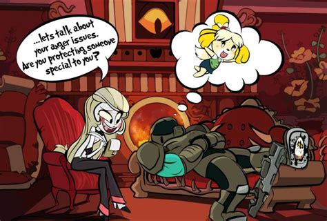 Charlies Therapy Session With Doomguy By Dan232323 On Deviantart
