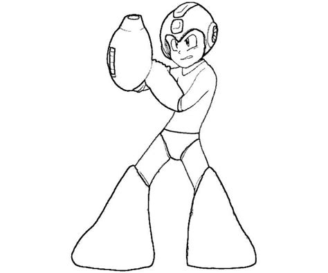 Mega Man Printable Coloring Pages Coloring Home