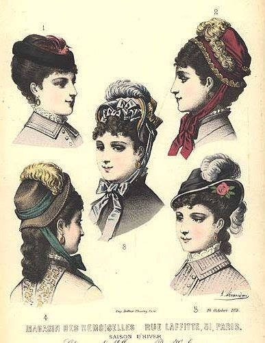 Victorian Hat History Bonnets Hats Caps 1830 1890s Victorian Hats