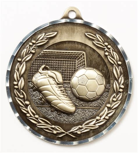 Soccer Medal 2 34 Inch Diamond Cut Medals Store Ecwid