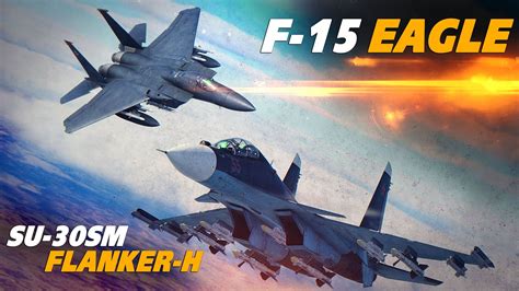 F 15 Eagle Vs Su 30sm Flanker H Bvr Engagement Digital Combat