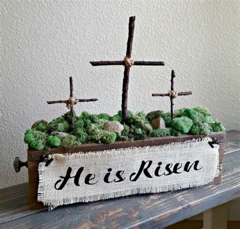 How To Make A Wooden Cross For Beautiful Decor Diy Easter Decorations